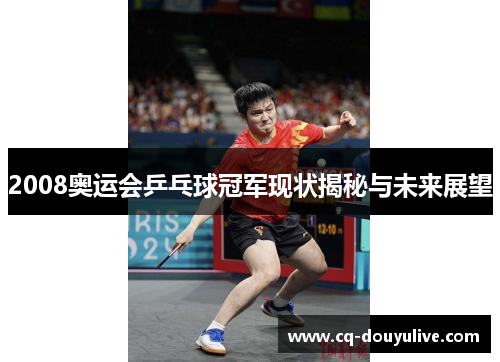 2008奥运会乒乓球冠军现状揭秘与未来展望